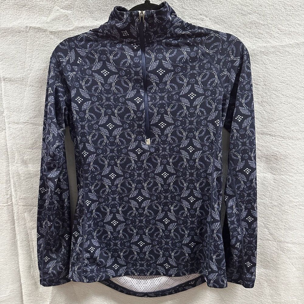 Patagonia Womens Top Size Medium Capilene Midweight Baselayer Quarter Zip